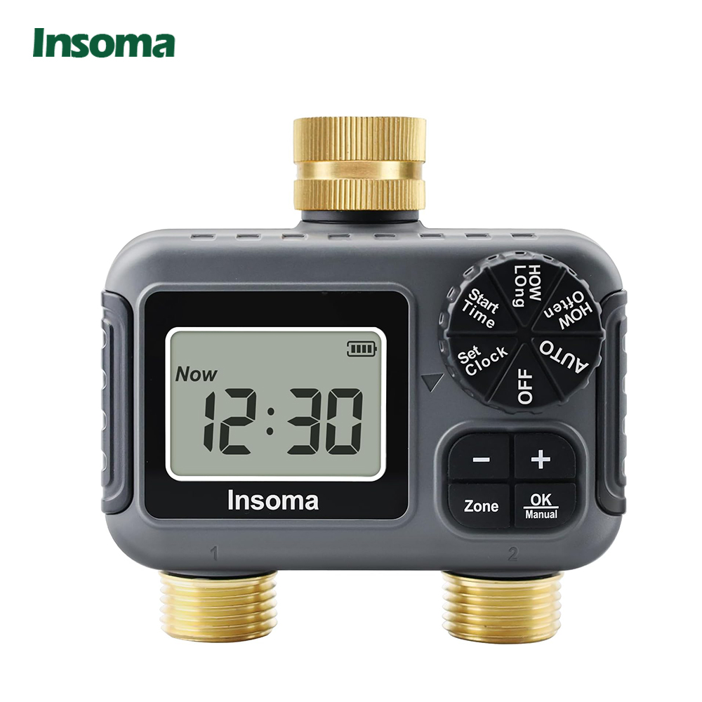 Smart Garden Refill - Dubbele uitlaten Slim irrigatiebewateringssysteem Automatische watertimer
