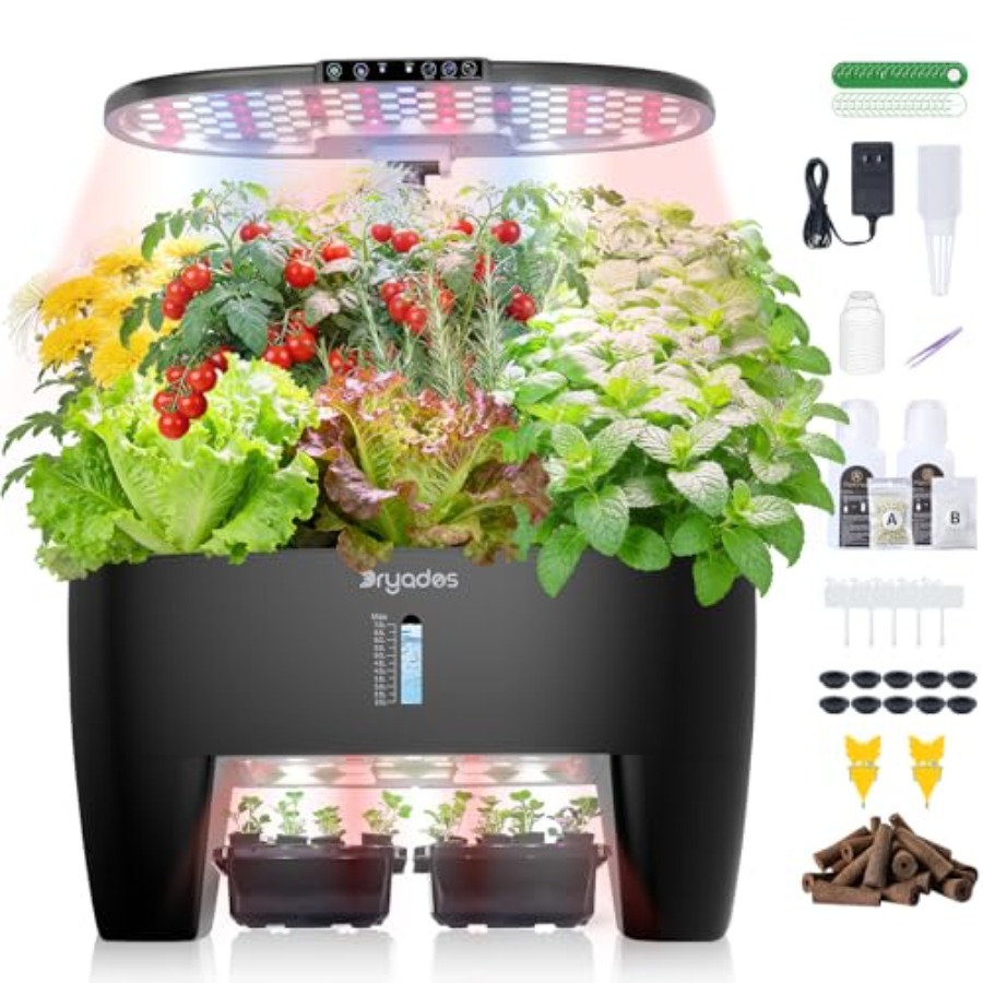 Smart Pod Garden - Hydroponisch kweeksysteem kit met 16 pods