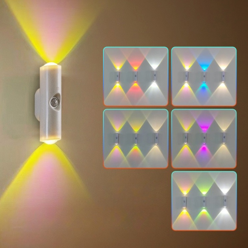 Smart Garden Light - Smart RGB Gradiënt Nachtlampje Magnetische Bewegingssensor