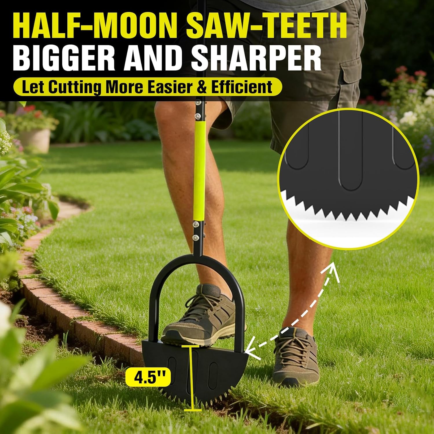 Handmatige koolstofstalen rand - Smart Garden Edging recensie en prijs