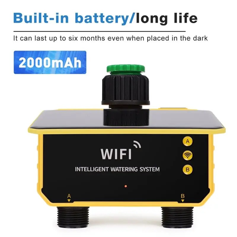 1/2 Uitgangen WIFI Zonne-irrig - Smart Garden Tools recensie en prijs