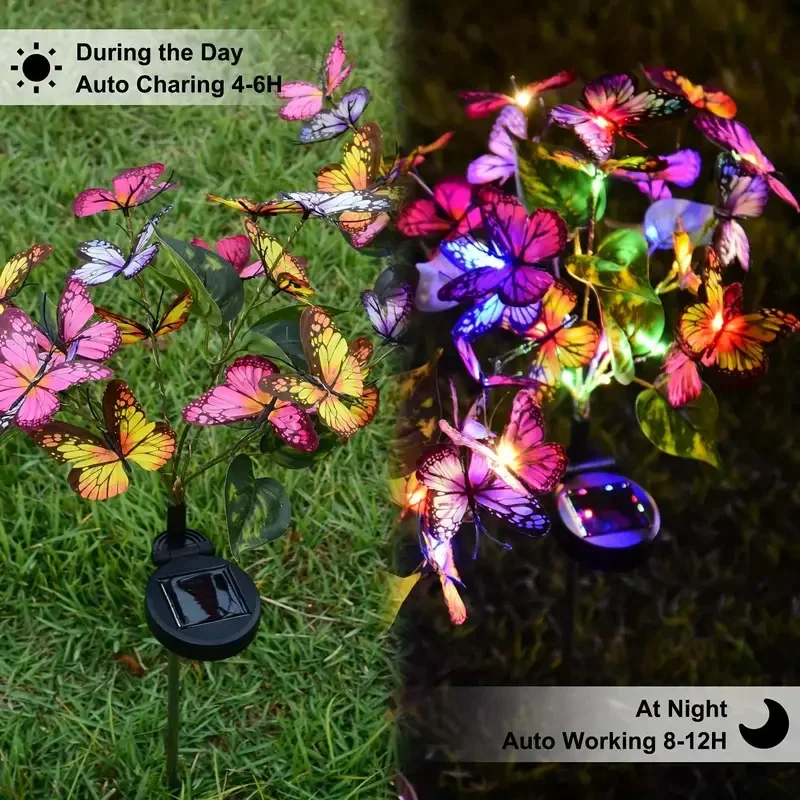 Solar LED-vlindertuinverlichti - Smart Garden Light recensie en prijs