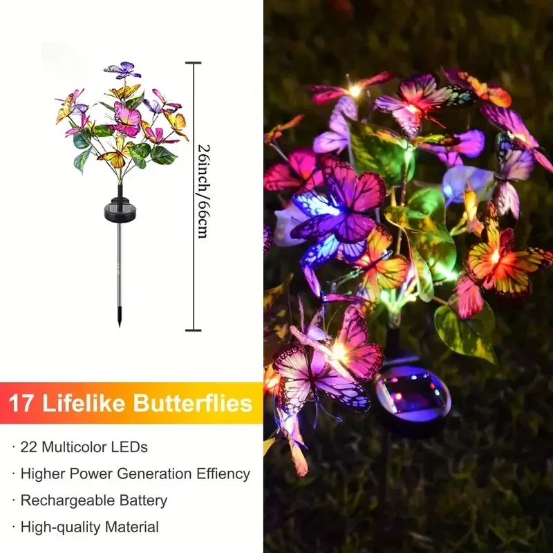 Solar LED-vlindertuinverlichti - Smart Garden Light recensie en prijs