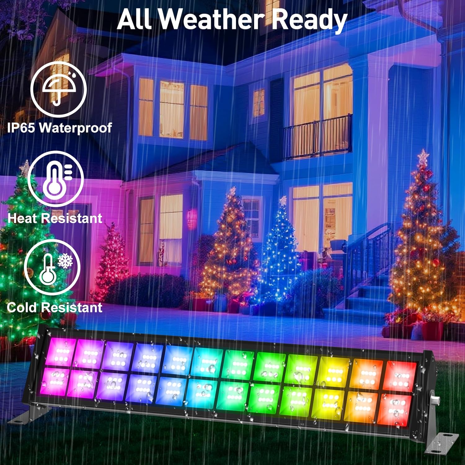 50/72W RGB LED Schijnwerper Ba - Smart Garden Uk recensie en prijs