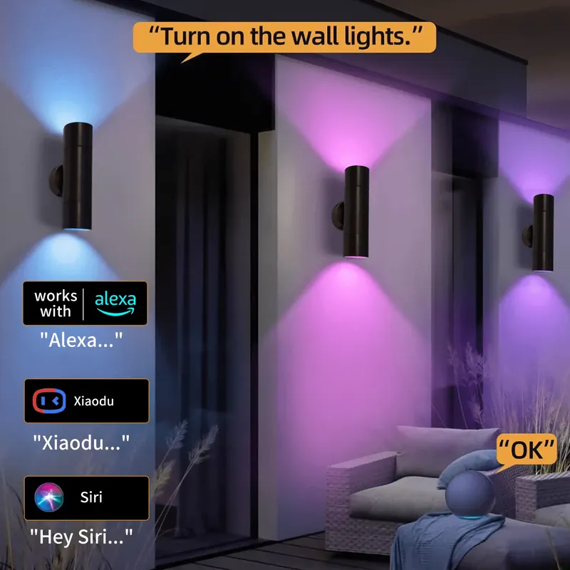 Duurzame messing buiten LED wa - Smart Garden Light recensie en prijs