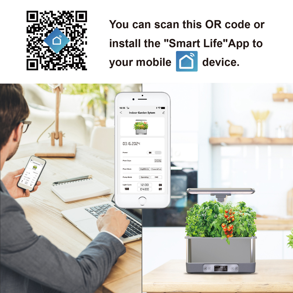 Tuya WiFi Indoor Tuin Hydoponi - Smart Pod Garden recensie en prijs