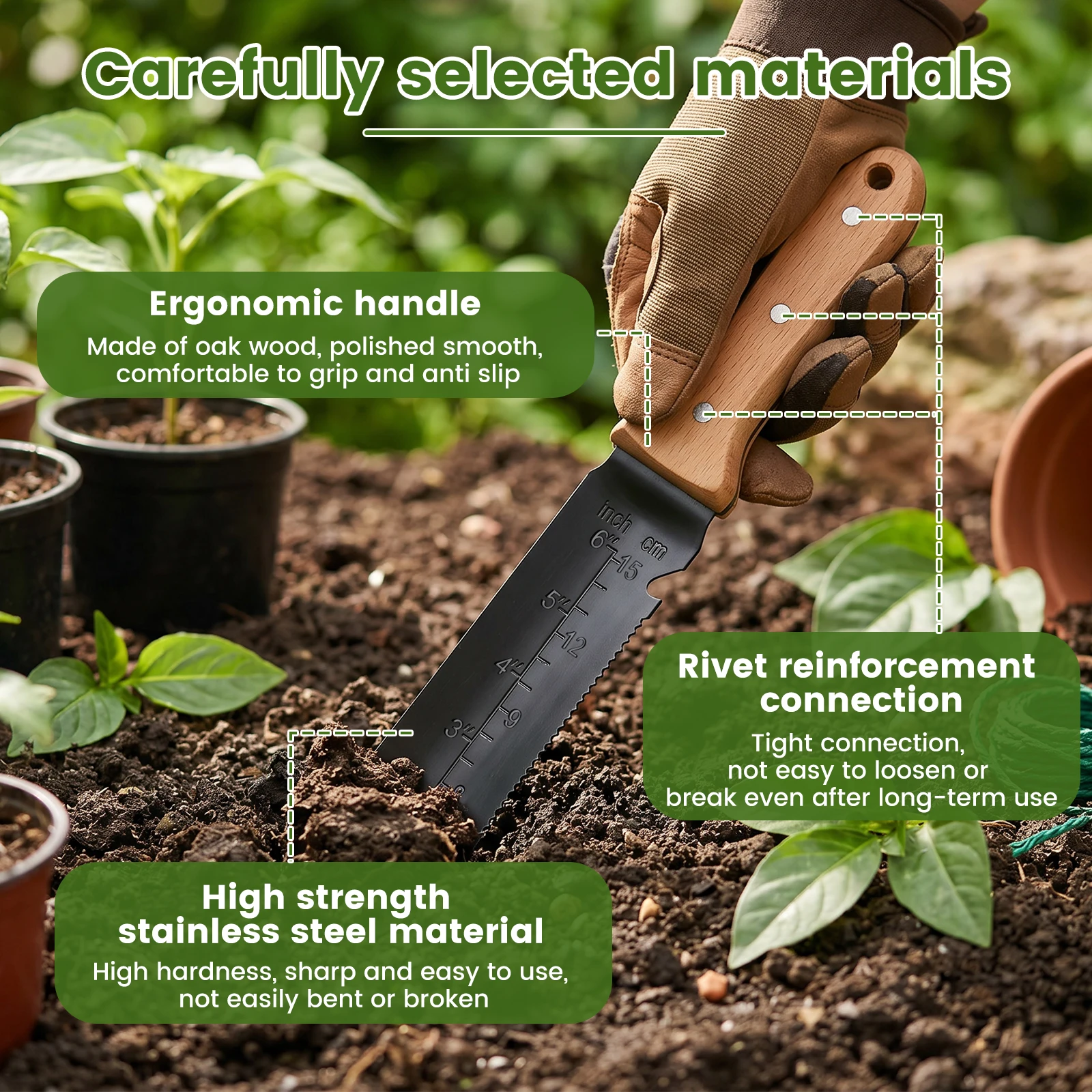Tuinschepje Roestvrijstalen ha - Smart Garden Edging recensie en prijs