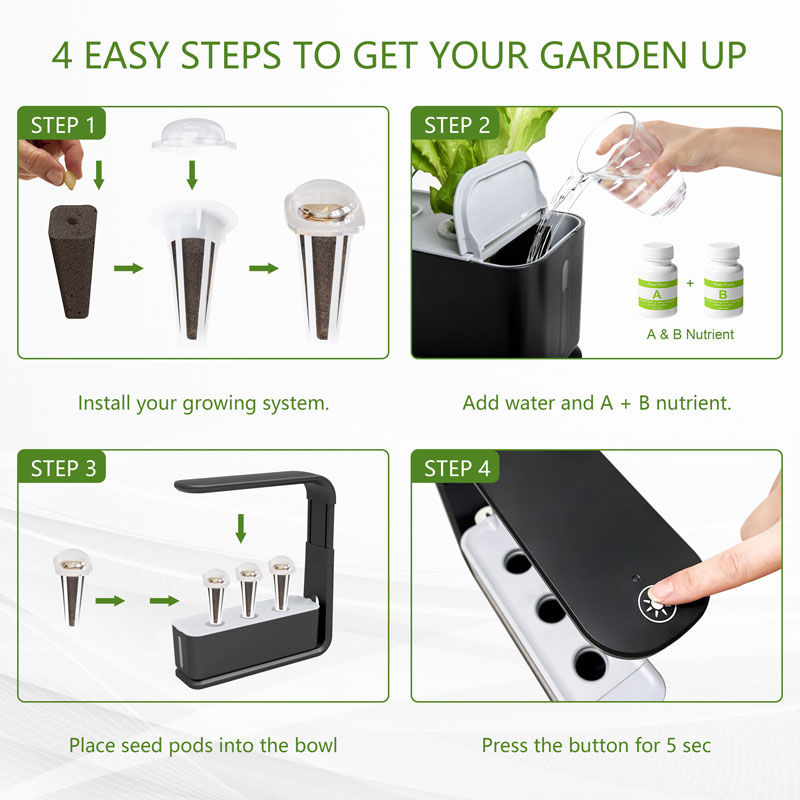 Slim hydrocultuur kweeksysteem - Smart Pod Garden recensie en prijs