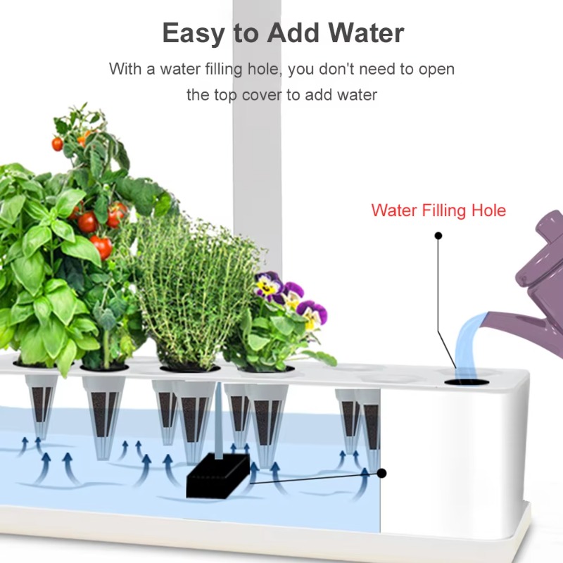 9 Pods Smart Hydroponics Kweek - Smart Garden Light recensie en prijs