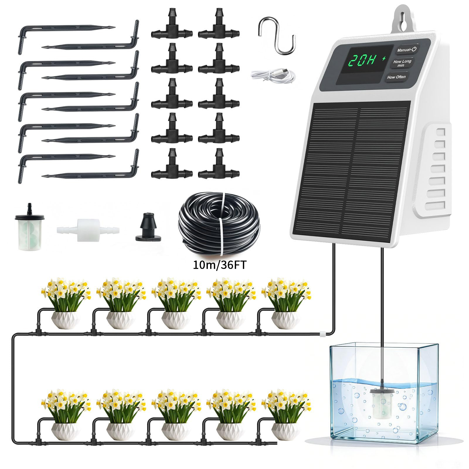 Verbeterd zonne-energie druppe - Smart Garden Herb recensie en prijs
