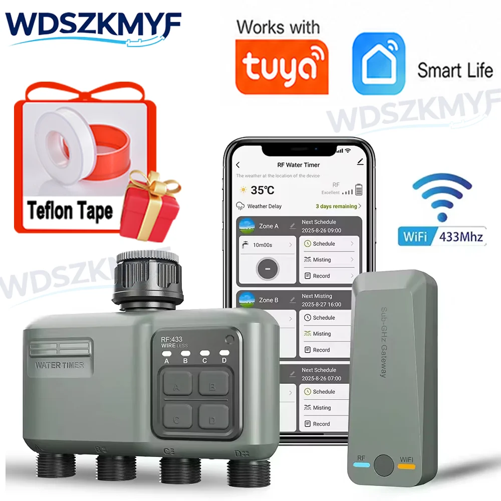 WiFi RF433 Smart Garden Sprink - Smart Garden Tools recensie en prijs