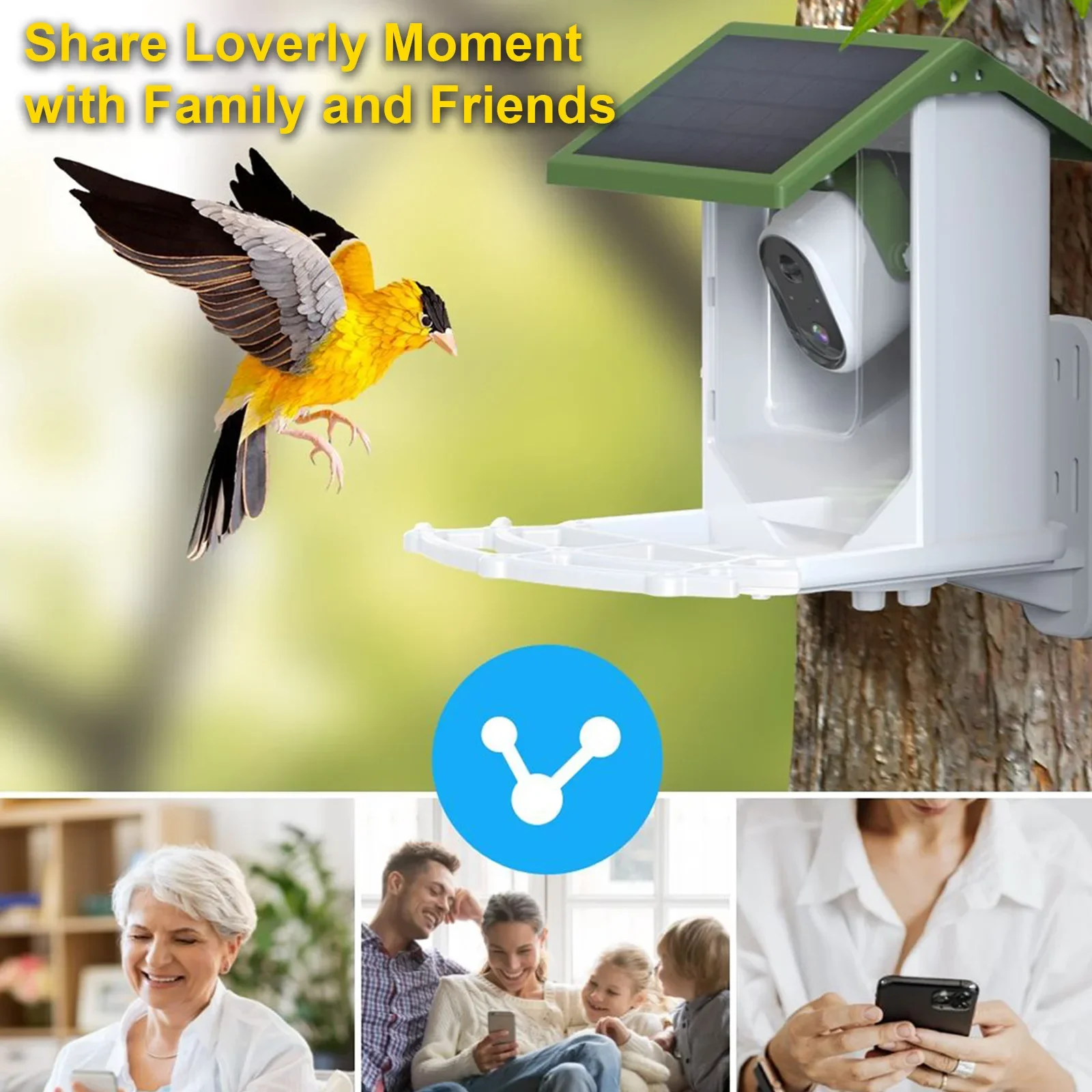 Hotselling grensoverschrijdend - Smart Bird Feeder Camera recensie en prijs